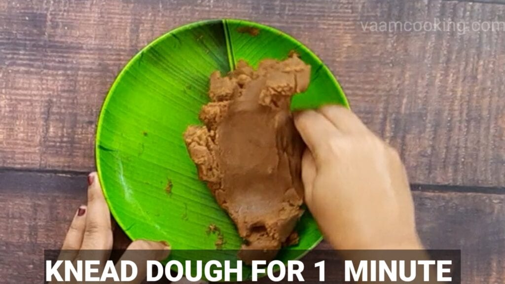 chocolate-modak-recipe knead modak dough