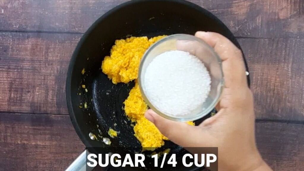 pumpkin-modak-recipe sugar