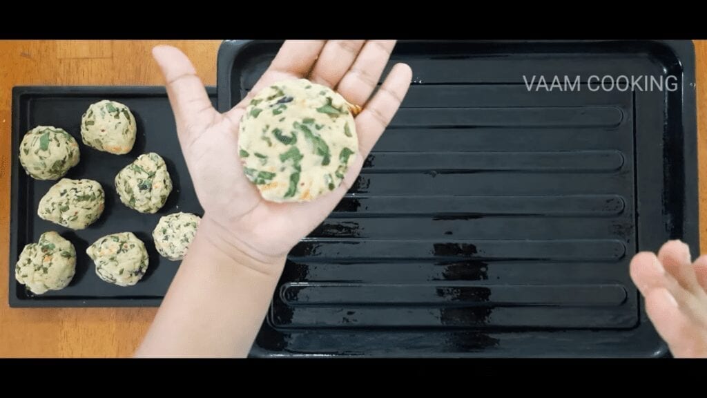 Eggless-scones-recipe-healthy-scones-veggie-scones-baking-shape-balls-flat