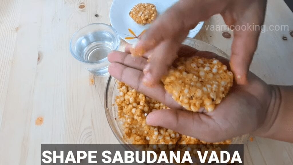 sabudana-vada-recipe-Fasting-Sago-vada-shape-vada