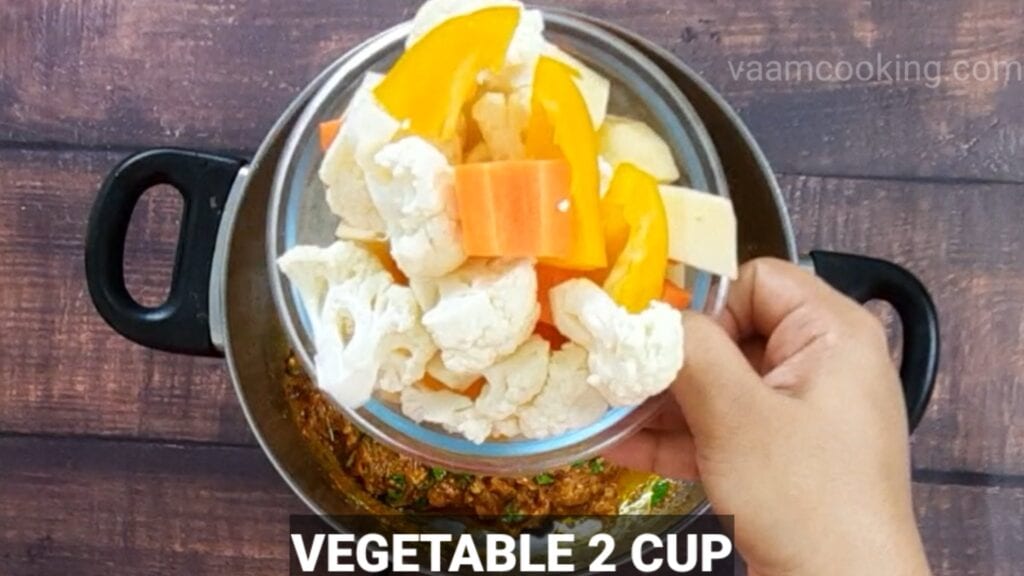 veg-korma-recipe add mixed vegetables