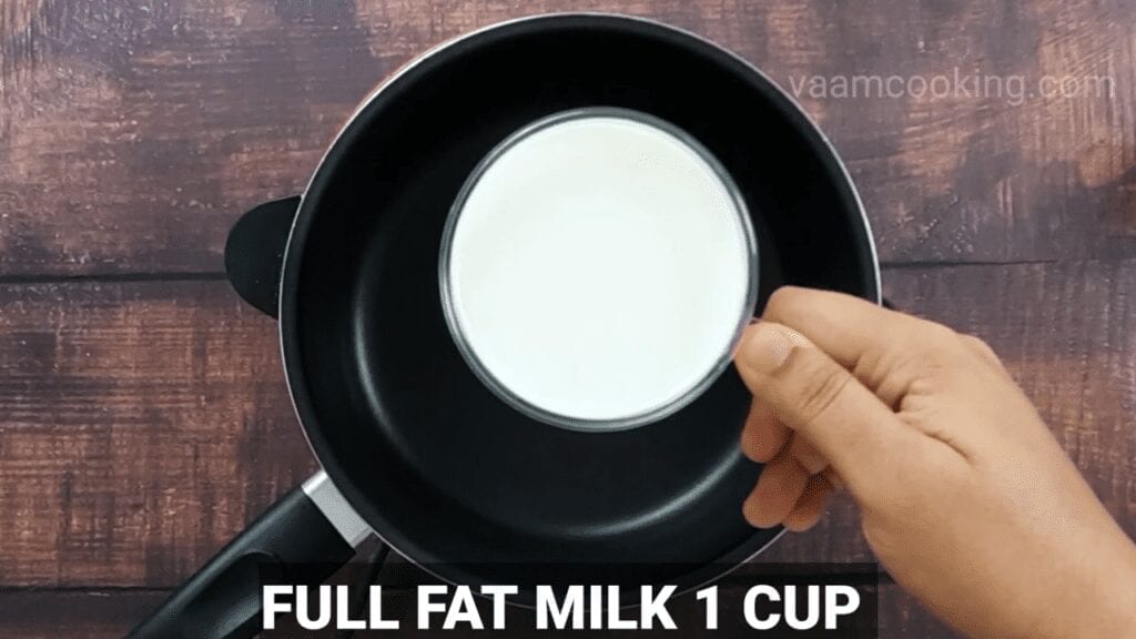 Eggless-Crème-Brulee-recipe-full-fat-milk