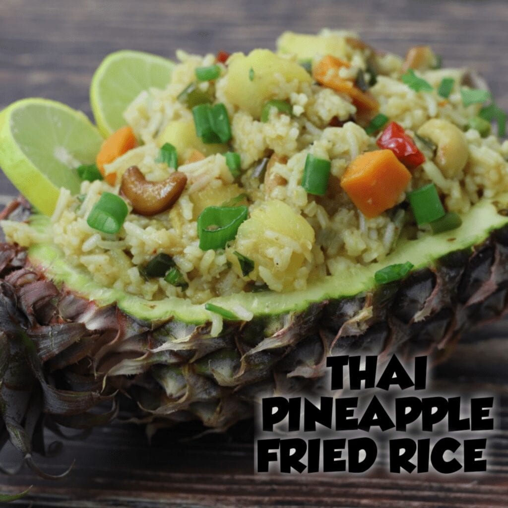 thai pineapple fried rice pin