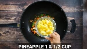 thai pineapple fried rice add pineapple
