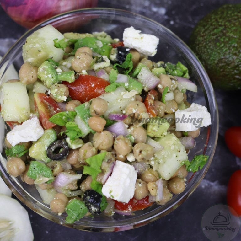 How to make Healthy Chickpea Salad recipe for weight loss
