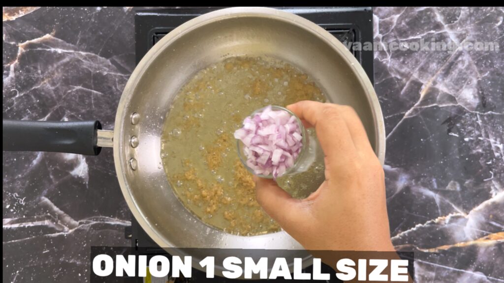 baby corn manchurian-onion