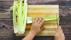 Celery Soup Recipe for Weight Loss Celery cut
