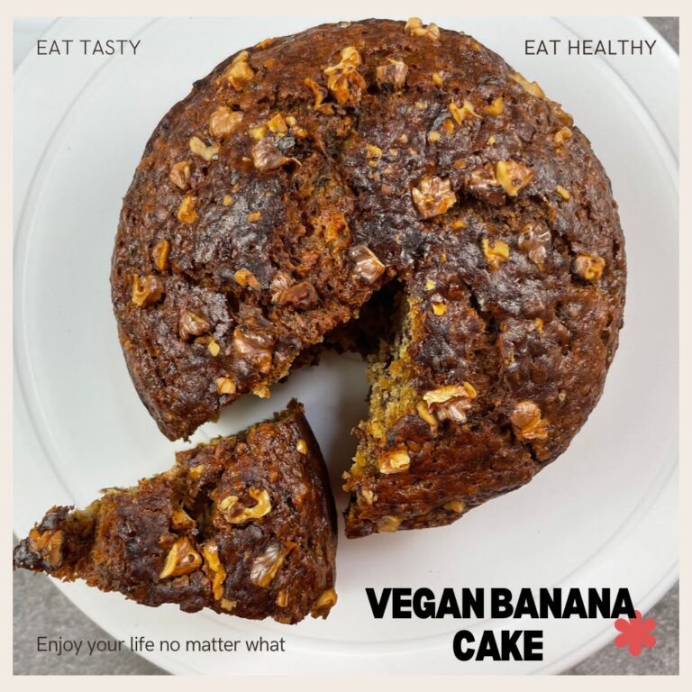 Vegan Banana Cake-thumbnail