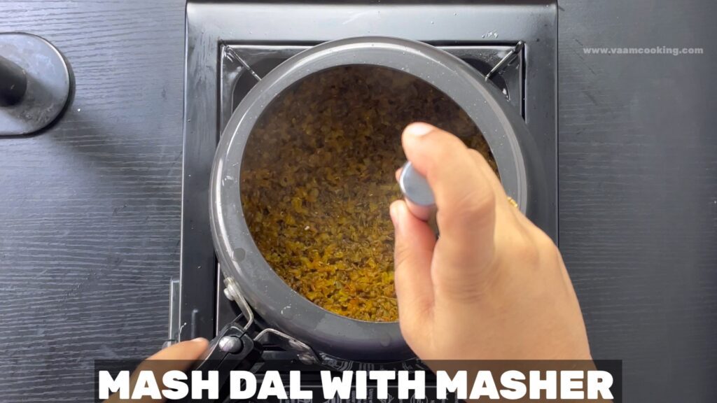 Moong Khatti Meethi Dal-Mash nicely