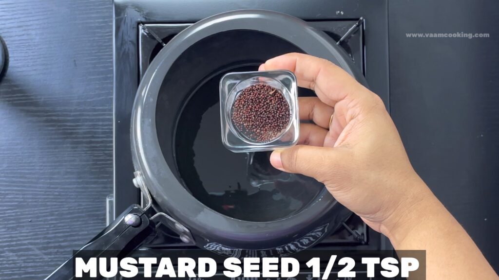 Moong Khatti Meethi Dal-mustard seed