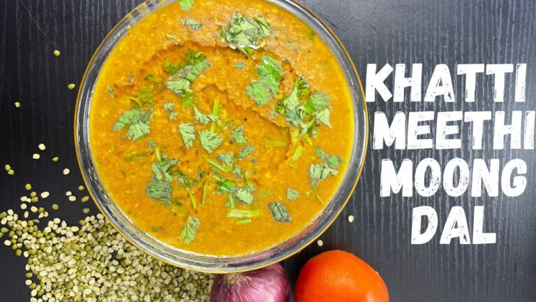 Moong Ki Khatti Meethi Dal