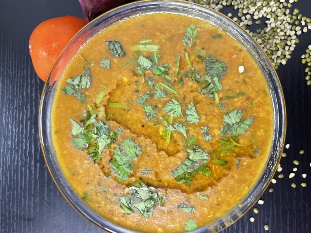 Moong Khatti Meethi Dal-photo
