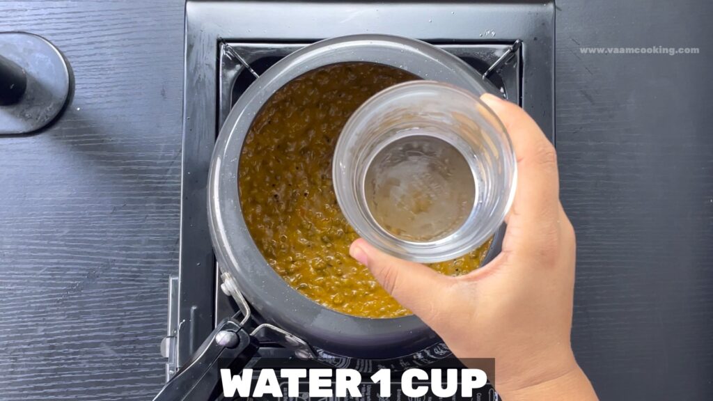 Moong Khatti Meethi Dal-water