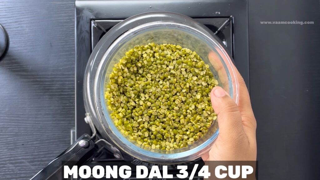 Moong Khatti Meethi Dal-moong dal