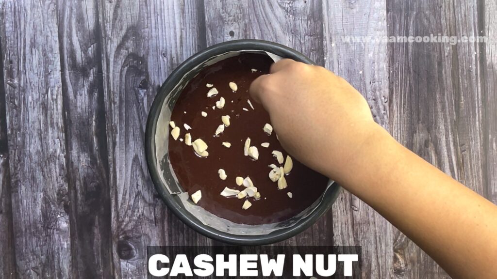 Ragi-Chocolate-cake-recipe-cashew nut