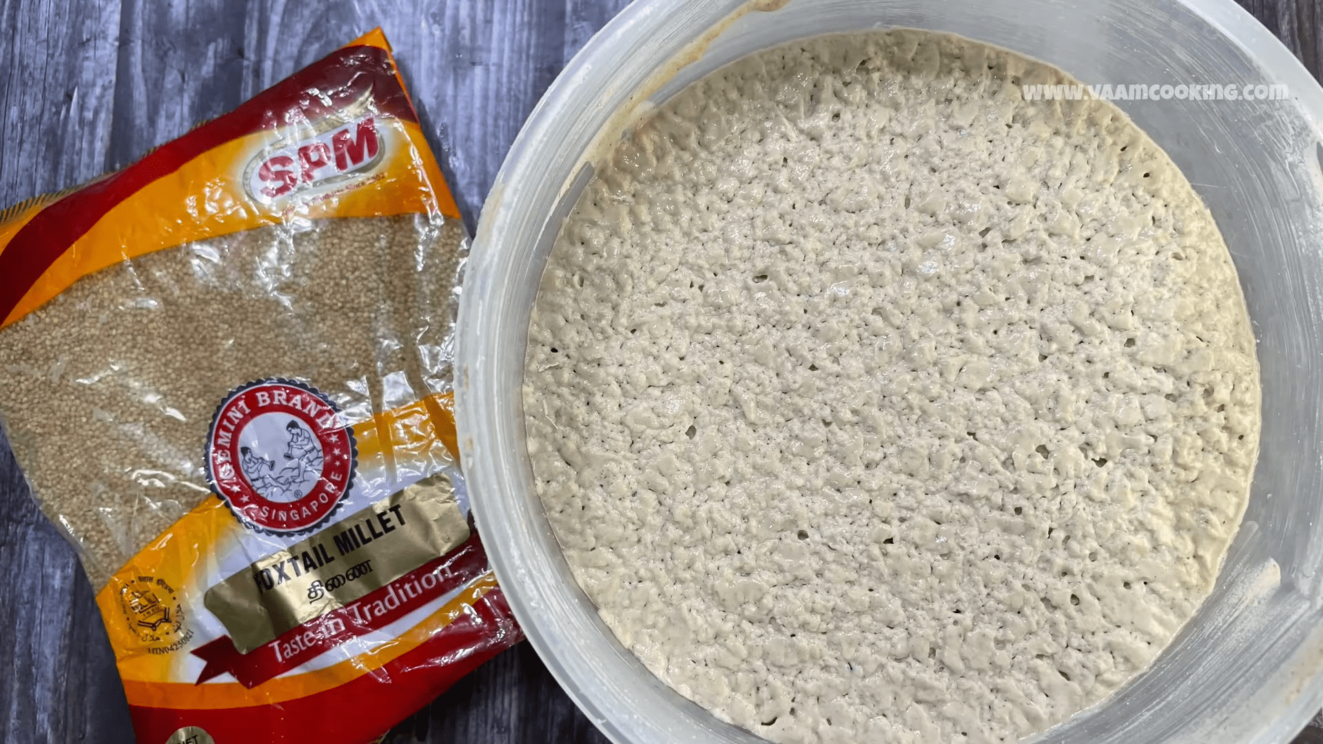 Foxtail Millet Idli Batter Millet Idli Batter VaamCooking