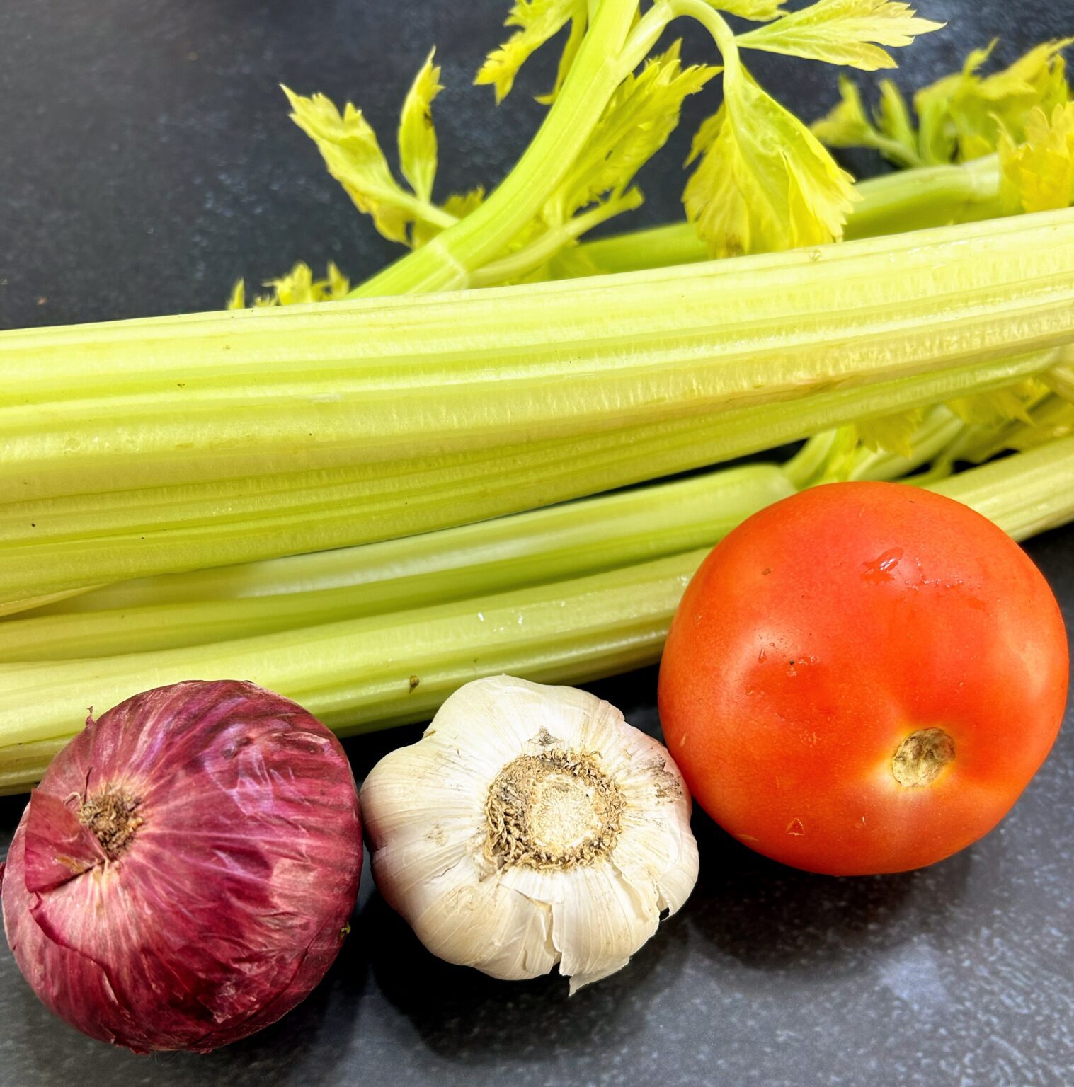 Blended Celery Tomato Soup - VaamCooking